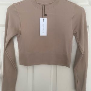 Dynamite Crewneck seamless crop top